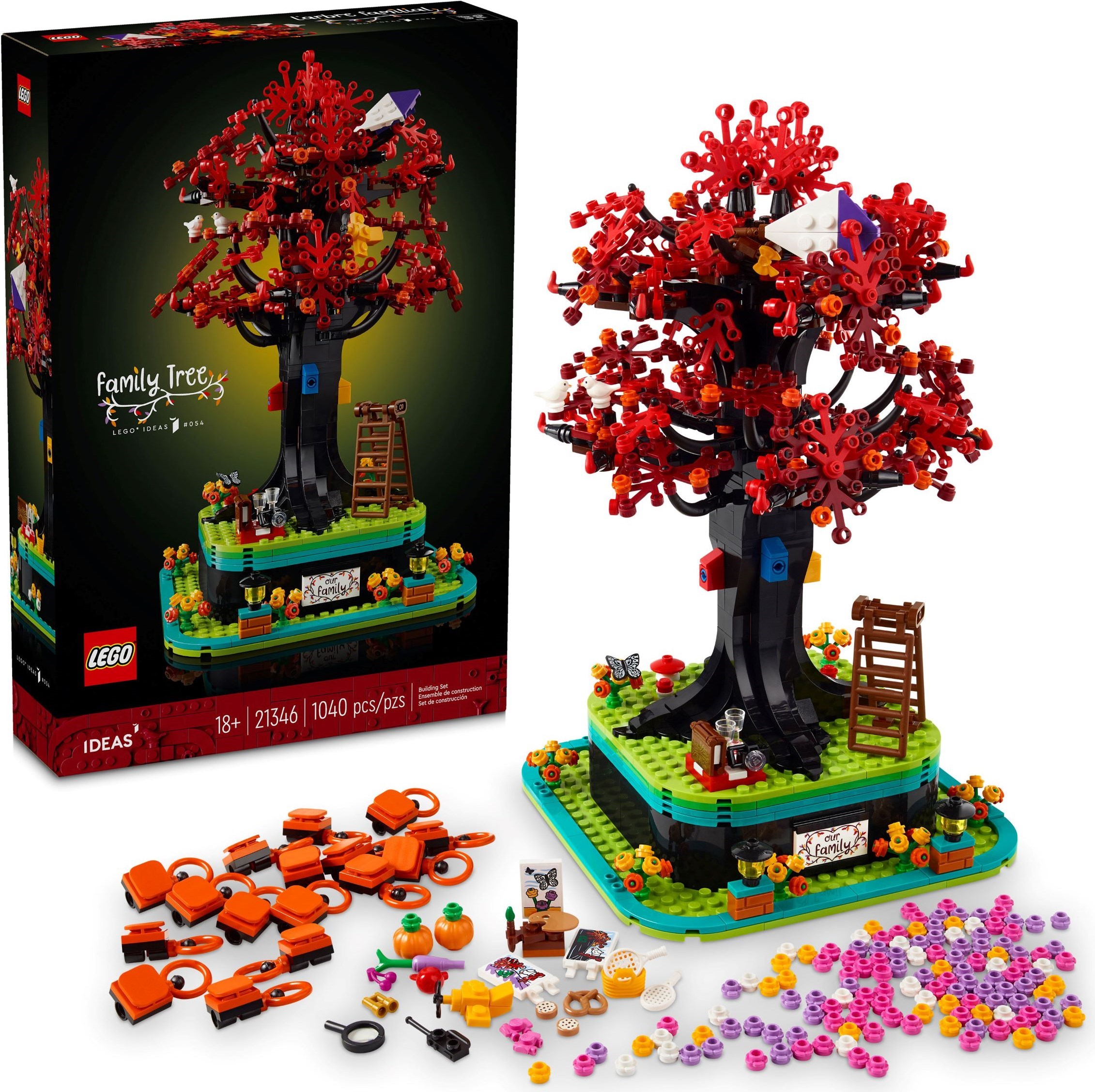 Ring in Fall With This Autumnal Lego Flower Set from