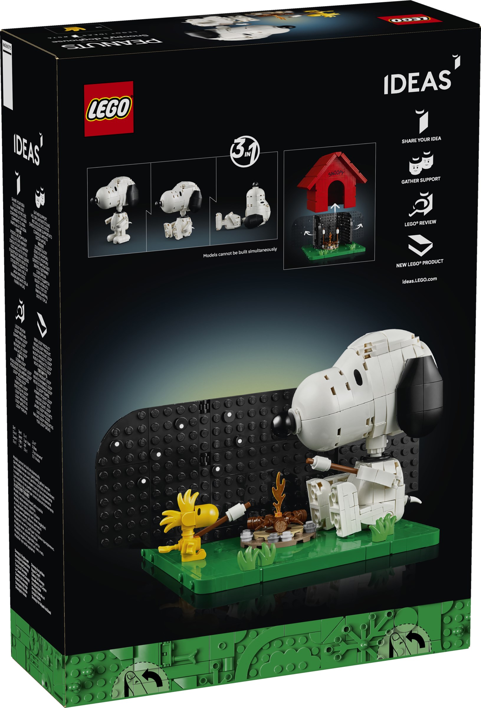 Peanuts: Snoopy's hondenhok LEGO-set afbeelding 2