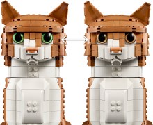 Oranje kat LEGO-set afbeelding 8