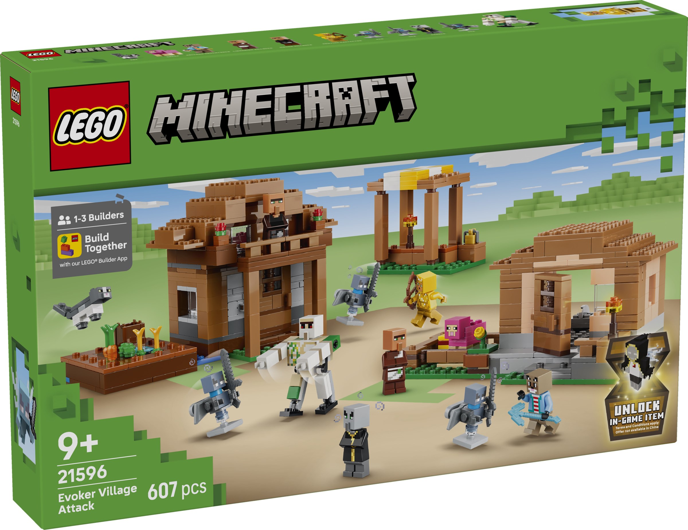 LEGO Evoker Village Attack set 21596