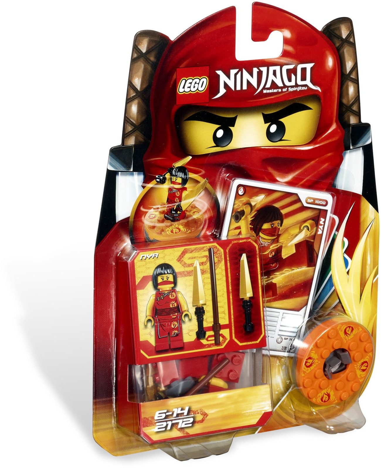 Lego NINJAGO #2172 Nya Spinner Ninjago Set NEW SEALED With Price Label.