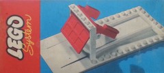 Конструктор LEGO (ЛЕГО) System 235  Garage Plate and Door (White Base and Door Frame)