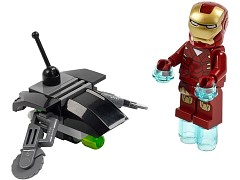 Конструктор LEGO (ЛЕГО) Marvel Super Heroes 30167 Железный человек против боевого дрона Iron Man vs. Fighting Drone