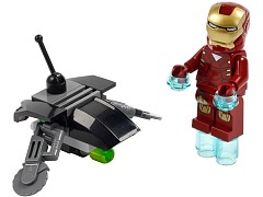 Конструктор LEGO (ЛЕГО) Marvel Super Heroes 30167 Железный человек против боевого дрона Iron Man vs. Fighting Drone