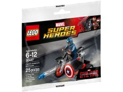 Конструктор LEGO (ЛЕГО) Marvel Super Heroes 30447 Мотоцикл Капитана Америка Captain America's Motorcycle 