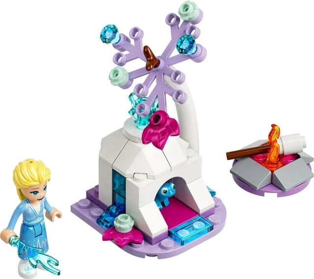 LEGO Elsa and Bruni's Forest Camp set 30559