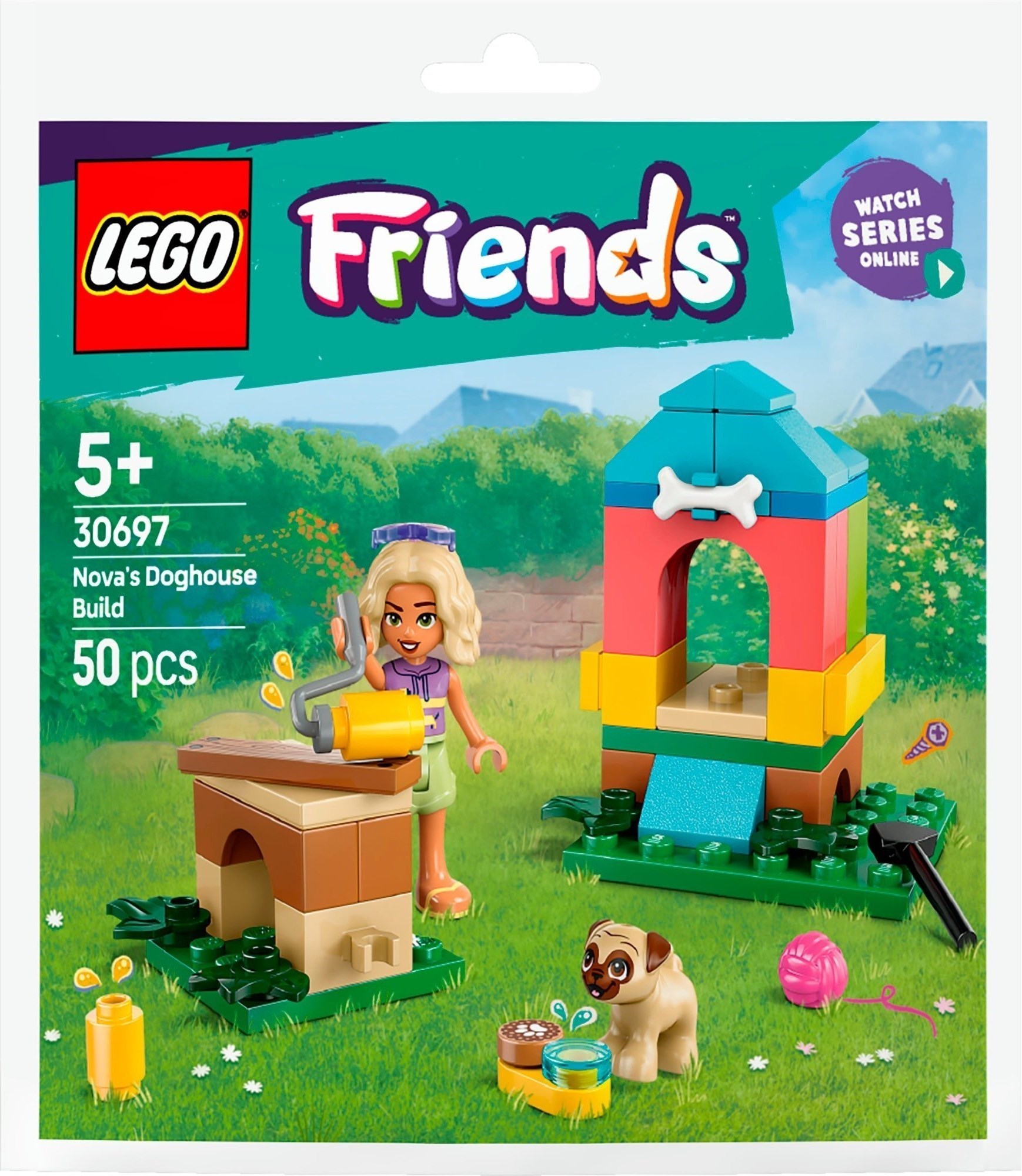 Nova's Doghouse Build LEGO-set afbeelding 2