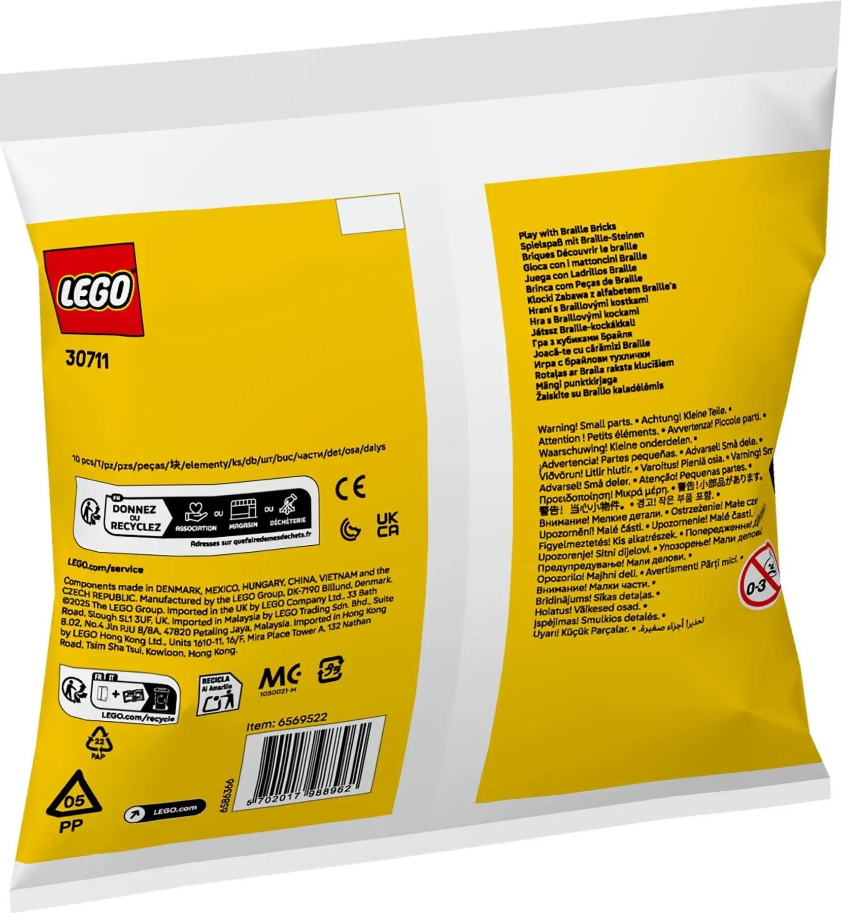 Play with Braille Bricks LEGO-set afbeelding 2