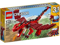 Конструктор LEGO (ЛЕГО) Creator 31032  Red Creatures