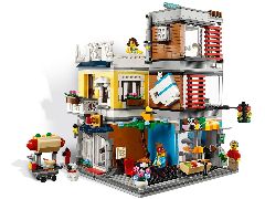 Конструктор LEGO (ЛЕГО) Creator 31097 Зоомагазин и кафе в центре города Townhouse Pet Shop & Café