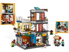 Конструктор LEGO (ЛЕГО) Creator 31097 Зоомагазин и кафе в центре города Townhouse Pet Shop & Café