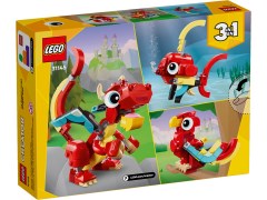 Rode draak LEGO-set afbeelding 7