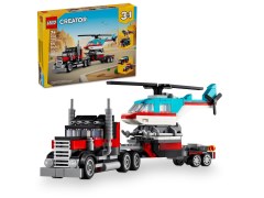 Truck met helikopter LEGO-set afbeelding 2