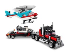 Truck met helikopter LEGO-set afbeelding 4