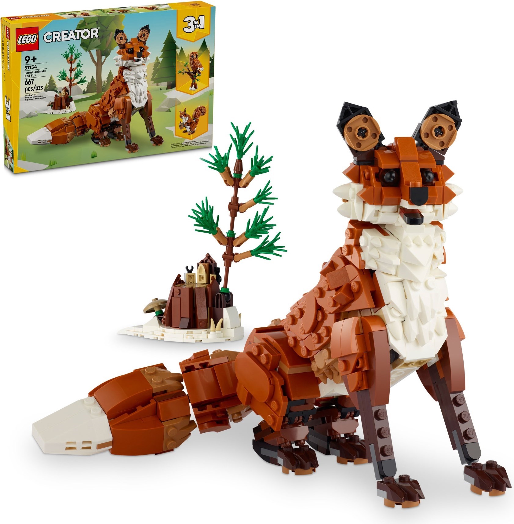 LEGO Forest Animals: Red Fox set 31154