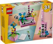 Typemachine met bloemen LEGO-set afbeelding 2