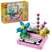 Typemachine met bloemen LEGO-set afbeelding 3
