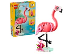 Wilde dieren: roze flamingo LEGO-set afbeelding 3