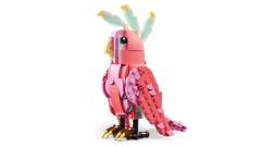 Wilde dieren: roze flamingo LEGO-set afbeelding 4