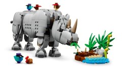 Wild Animals: Majestic Rhino with Birds, zdjęcie 11