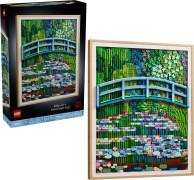 Claude Monet - Brug over een vijver met waterlelies LEGO-set afbeelding 4