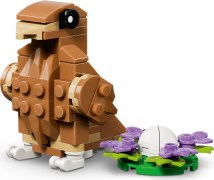 Schattige hamster met bloem LEGO-set afbeelding 6