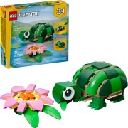 Schildpad met waterlelie LEGO-set afbeelding 3