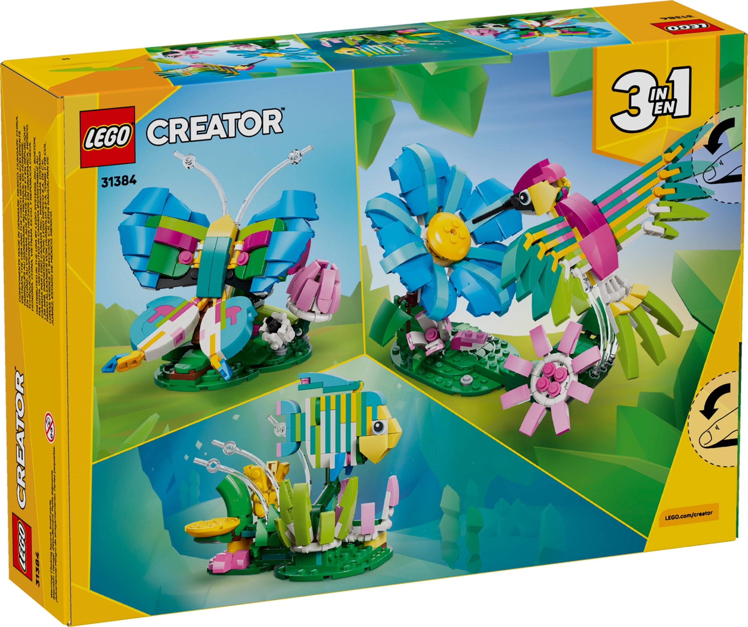 LEGO Wild Animals: Colorful Hummingbird set 31384