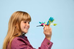 Wilde dieren: kleurrijke kolibrie LEGO-set afbeelding 9