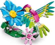 Wilde dieren: kleurrijke kolibrie LEGO-set afbeelding 6