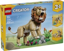 Wilde dieren: majestueuze leeuw LEGO-set afbeelding 3