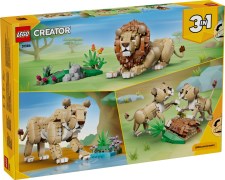 Wilde dieren: majestueuze leeuw LEGO-set afbeelding 4