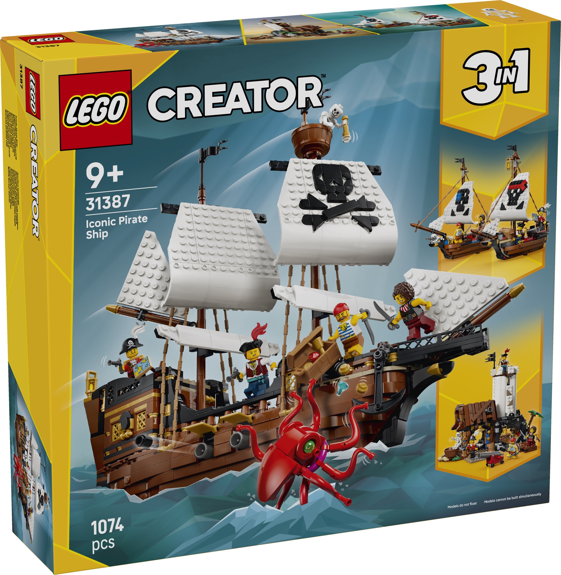 LEGO Iconic Pirate Ship set 31387