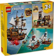 Klassiek piratenschip LEGO-set afbeelding 4