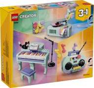Piano met kat LEGO-set afbeelding 2