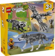 Bosdieren: grijze wolf LEGO-set afbeelding 4