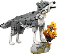 Bosdieren: grijze wolf LEGO-set afbeelding 2