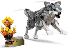 Bosdieren: grijze wolf LEGO-set afbeelding 8