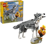 Bosdieren: grijze wolf LEGO-set afbeelding 5