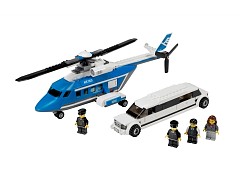 Конструктор LEGO (ЛЕГО) City 3222  Helicopter and Limousine