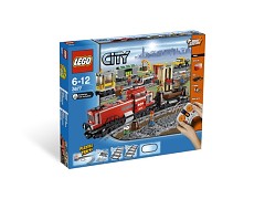 Конструктор LEGO (ЛЕГО) City 3677  Red Cargo Train