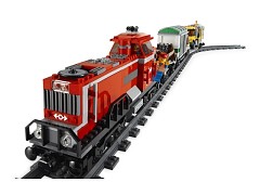 Конструктор LEGO (ЛЕГО) City 3677  Red Cargo Train