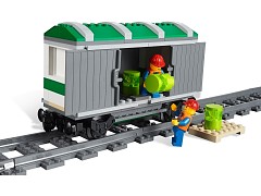 Конструктор LEGO (ЛЕГО) City 3677  Red Cargo Train