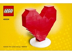 Конструктор LEGO (ЛЕГО) Seasonal 40004  Heart