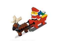 Конструктор LEGO (ЛЕГО) Seasonal 40010  Father Christmas with Sledge Building Set