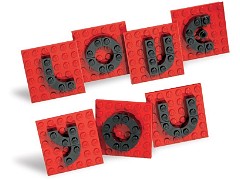 Конструктор LEGO (ЛЕГО) Seasonal 40016  Valentine Letter Set