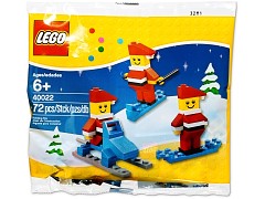 Конструктор LEGO (ЛЕГО) Seasonal 40022  Mini Santa Set