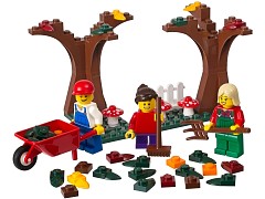Конструктор LEGO (ЛЕГО) Seasonal 40057  Fall Scene