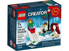 Конструктор LEGO (ЛЕГО) Seasonal 40107  Winter Skating Scene