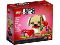 Конструктор LEGO (ЛЕГО) BrickHeadz 40349  Valentine's Puppy